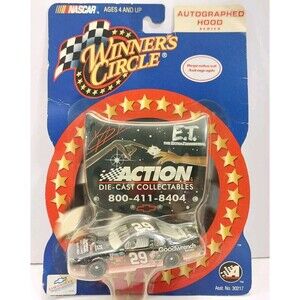 Winner's Circle Kevin Harvick #29 E.T. Action Die-cast Signed Hood Series #N052